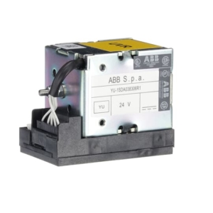 1SDA038306R1 ABB UNDERVOLTAGE RELEASE SUPPLY VOLTAGE 24V DC E1/6-T8
