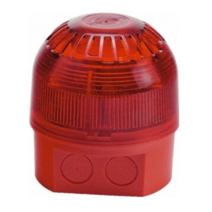 PSB-0039 Klaxon Klaxon Beacon, Xenon, Red, 10 - 60 V DC