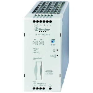 78.2E.1.230.2415 Finder Finder 78.2E.1.230.2415 DIN rail power supply unit 24 V/DC 10.8 A 240 W