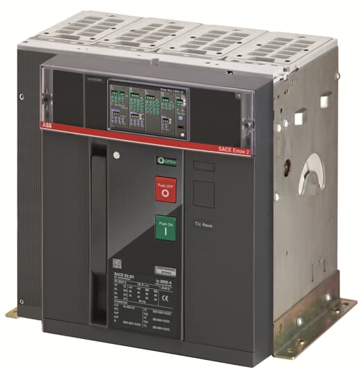 1SDA071622R1 ABB - E2.2N 1600 Ekip Dip LSI 4p F HR CIRCUIT BREAKER SACE EMAX2 E2.2N 1600 FIXED FOUR-POLE WITH TERMINALS REAR HORIZONTAL AND SOLID-STATE RELEASE IN AC EKIP/DIP-LSI R 1600 FITTED WITH: 4 AUXILIARY CONTACT AND C.BREAKER IN POSITION OPEN-CLOSED