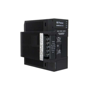 IC693PWR328 GE Fanuc Power Supply, Nominal Rated Voltage: 48 volts DC, Input Voltage Range: 38 to 56 volts DC, Input Power: 50 W at full power, Load Capacity: 30 Watts, Location on Baseplates: Leftmost Slot, Communication: RS 485 Serial Port