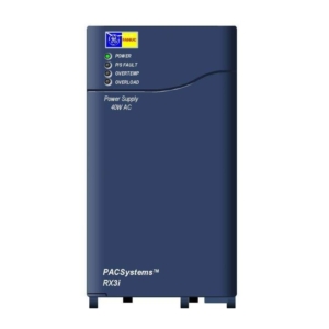 IC695PSA140 GE Fanuc Power Supply, Nominal Rated Voltage: 120/240 VAC or 125 VDC, Input Voltage Range: 85 to 264 VAC or 100 to 300 VDC, Input Power: 70 W with VDC, Load Capacity: 40 Watts