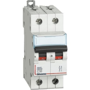 FA83C16 BTicino BTDIN45 thermal magnetic circuit breaker 3P curve C In 16A Icn 4.5kA Vn 400 Vac 3 modules