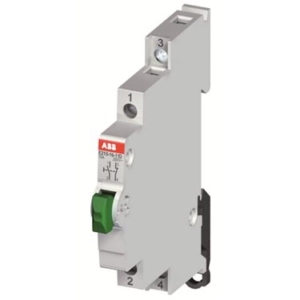 2CCA703155R0001 ABB E215-16-11G E215-16-10 G Push button blue 16A 1NO+1NC 250VAC