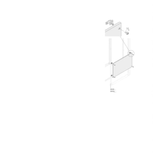 PPFB5080 ABB Abb PPFB5080 - Flat blind panel H=50mm L=800mm
