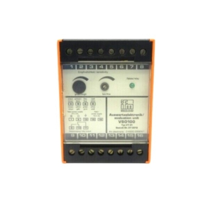 VSO100 IFM FLOW MONITORS, 110VAC, 24VDC, FOR 5 WIRE SENSOR