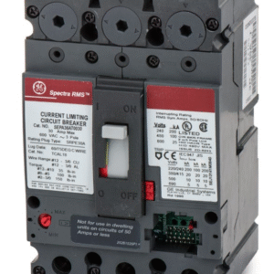 SEPA36AT0030 General Electric CIRCUIT BREAKER, SPECTRA SERIES ,30 AMP, 3 POLE, 600 V