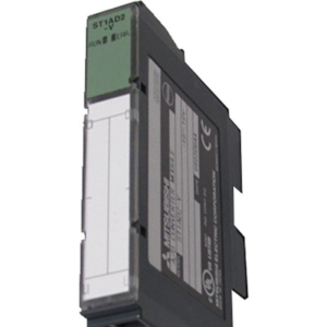 ST1AD2-V Mitsubishi Analog voltage input remote plug-in remote unit module - Mitsubishi Electric (MELSEC ST series) - 2I/O [2AI (2 x analog inputs (-10...+10Vdc / 0-10Vdc / 1-5Vdc / 0-5Vdc; 12-bit conversion))] - Plugs onto a base module mounting
