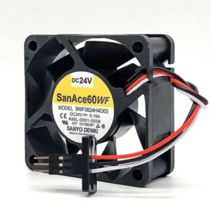 9WF0624H4D03 Fanuc - Sanyo FAN,FAN MOTOR,DC24V,60MM SQUARE, 9WF0624H4D03 Fanuc