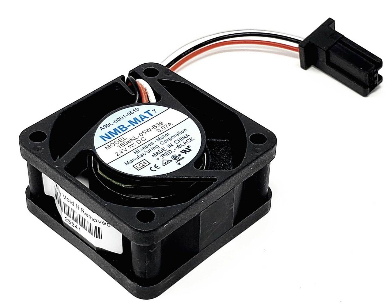 A90L-0001-0510 Fanuc FAN, 24 VDC SUPPLY, WITH FEMALE CONNECTOR, 0.08 AMP, 40 X 40 X 20 MM DIMENSIONS, CABLE 70 MM