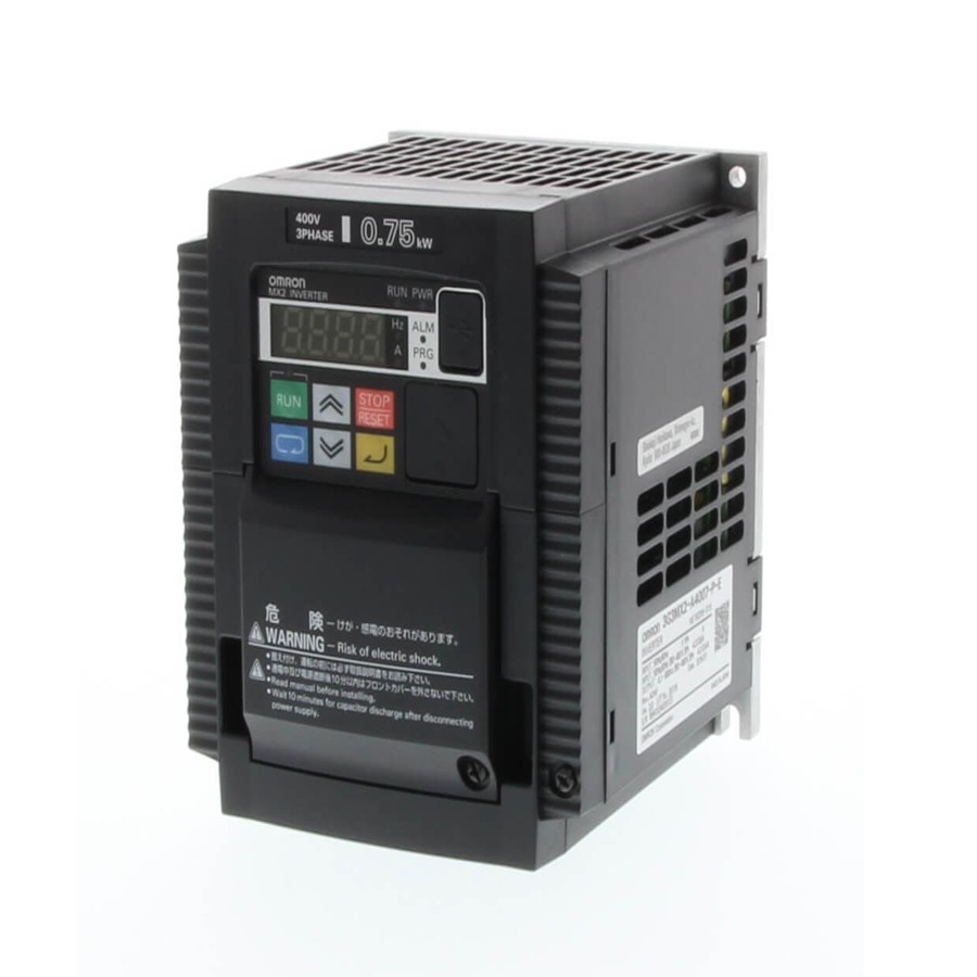 3G3MX2-A4015-ZV1 Omron Compact 15 kW (20 HP) frequency inverter, providing precise motor control and advanced features for industrial applications