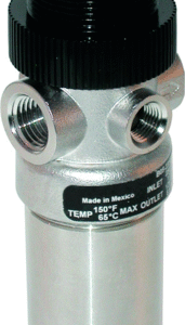 B05-233-M1LA Norgren Norgren B05-233-M1LA Filter/Regulator, st steel, reliev, 5-125PSI, 5mic, 1/4PTF, man