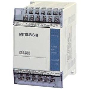 FX1S-14MR-DS Mitsubishi PROGRAMMABLE CONTROLLER, 24VDC, 8 DIGITAL INPUTS, 6 RELAY OUTPUTS, 2000 STEP PROGRAM CAPACITY, DIN RAIL MOUNTING