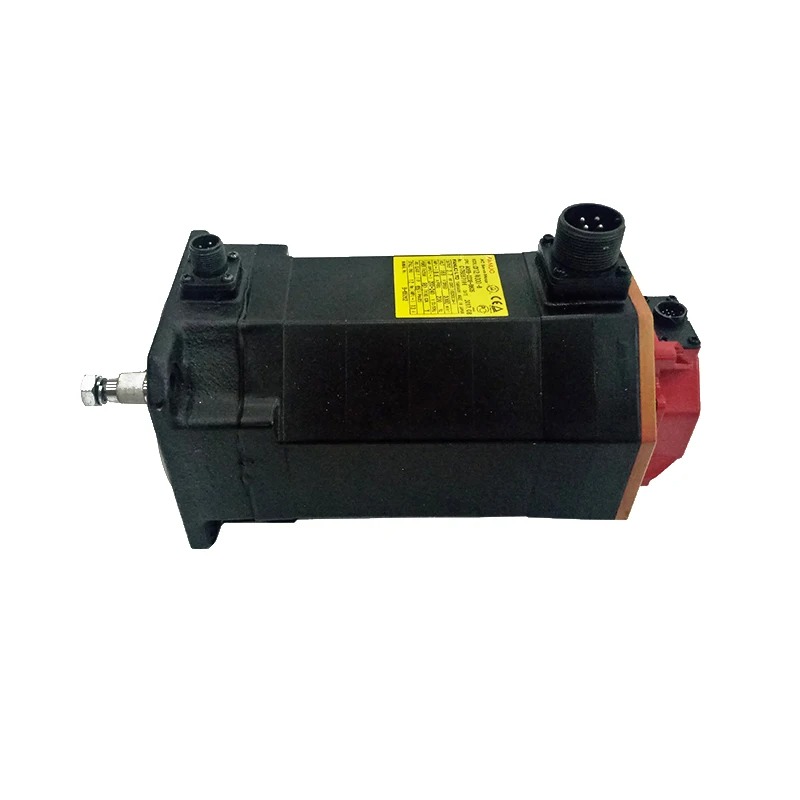 A06B-2238-B605 Fanuc SERVO MOTOR, AC SERVO, AC SERVO MOTOR AIS 12/4000-B, AC MOTOR ALPHA IS 12/4000-B, TAPERED SHAFT, BRAKE, 2.7 KW