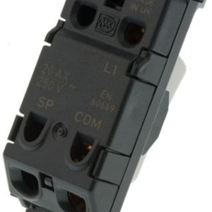 56891 BLK Honeywell WALL SWITCH 20AMP 1P 1WAY 1GANG BLACK