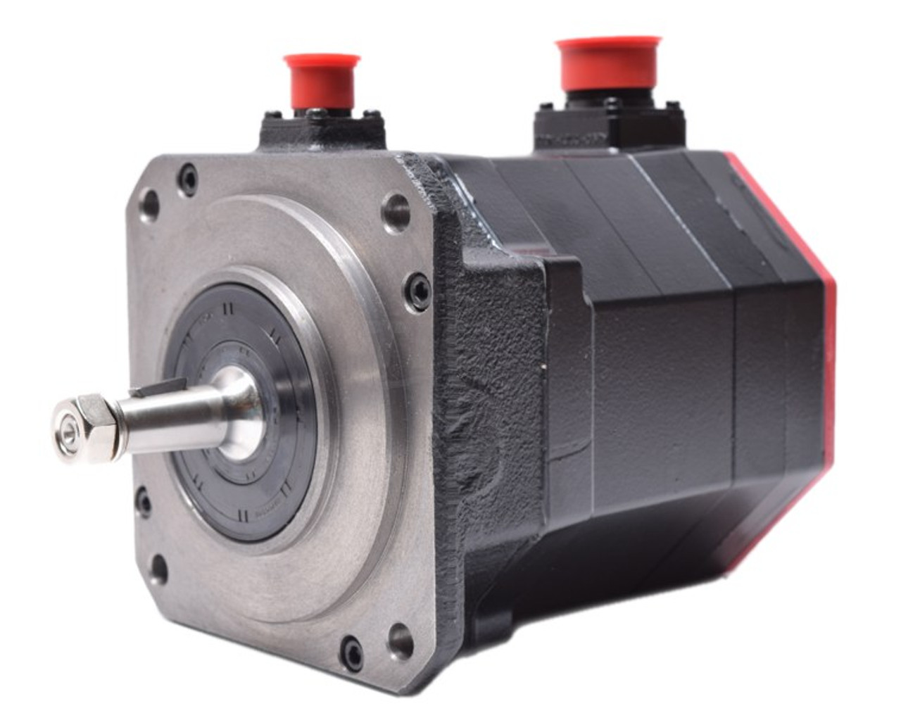 A06B-0235-B605#S000 Fanuc SERVO MOTOR, AC MOTOR, AC SERVO MOTOR ALPHA IS 8/4000-B, AC MOTOR MODEL AIS 8/4000, TAPER SHAFT, BRAKE, A64IA, 3 PH, 4000 RPM, 184 V, 8.3 AMP, 267 HZ