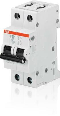 GHS2922001R0824 ABB - DP MCB C100A 10KA Miniature Circuit Breaker (MCB) - UL1077 compliant - ABB / Stotz (S200M series) - S292-C100 - 2-poles (2P) - Rated current 100A - C-curve