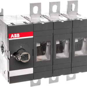 1SCA022727R5910 ABB - OT315E03 THREE-POLE DISCONNECTOR, suitable for various types of applications, including general machine disconnectors, power distribution, motor control centers or photovoltaic systems.