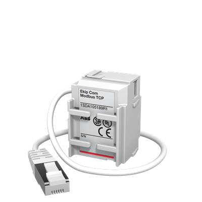 1SDA105189R1 ABB - EKIP COM MODBUS TCP XT5 INT EKIP COM COMMUNICATION MODULE MODBUS TCP INTERNALLY INSTALLED FOR CIRCUIT BREAKER XT5