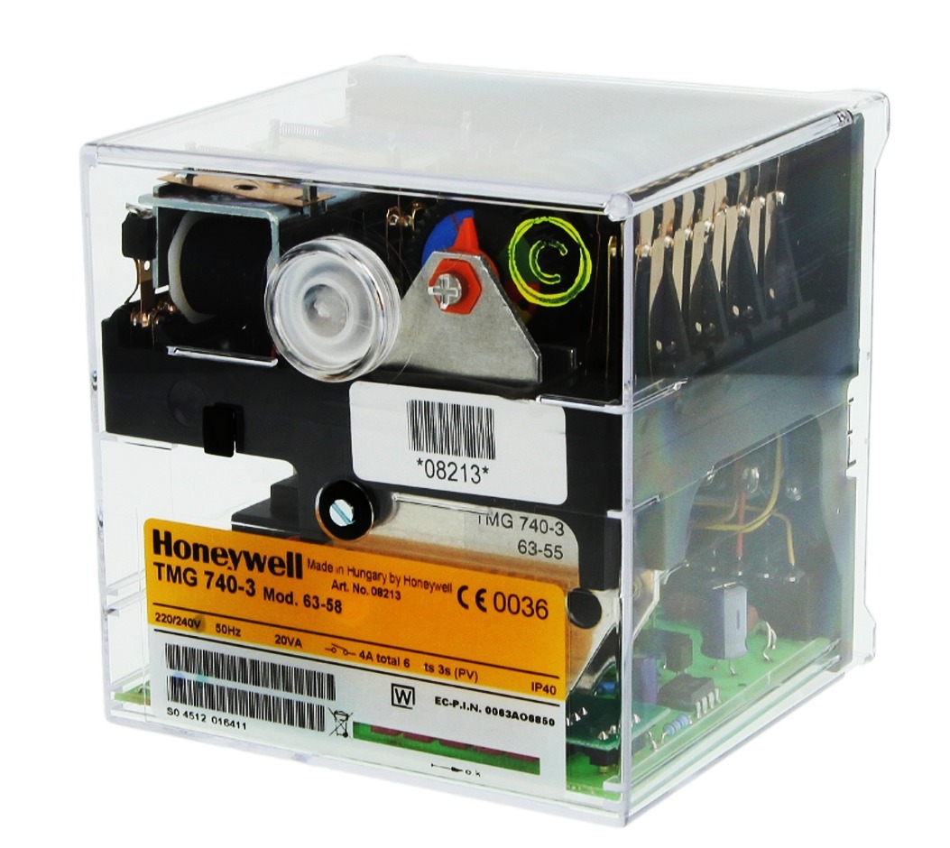 08223U Honeywell - TMG 740-3 MOD 43-35 BURNER CONTROL BOX, TMG 740-3, MOD 43-35, 110 V, 50 HZ, 20 VA, IP40