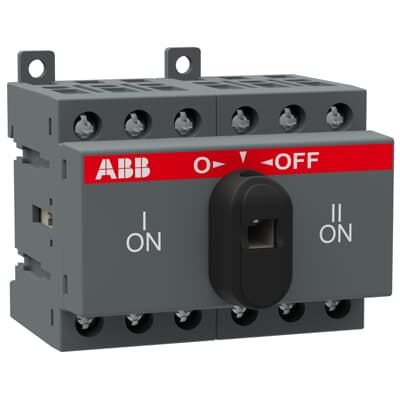 1SCA104816R1001 ABB - OT16F3C 3-POLE DISCONNECTOR SWITCH 16A, 1SCA104816R1001 ABB - OT16F3C