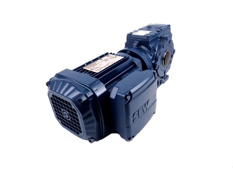SA47DRN71M4 SEW Eurodrive GEAR MOTOR,HELICAL-WORM,1730 / 53 SPEED (R/MIN),32.48 TOTAL RATIO,M1B MOUNTING POSITION,STAINLESS STEEL GRAY