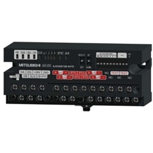 AJ65SBT2B-64TD Mitsubishi Analog thermocouple remote input unit module - for cabinet installation - Mitsubishi Electric (MELSEC-A series) - 4I/O [4AI (4 x analog inputs (Thermocouple types B; R; S; K; E; J; T; N))] - with screw-clamp term. connections - with CC-Link communication capability