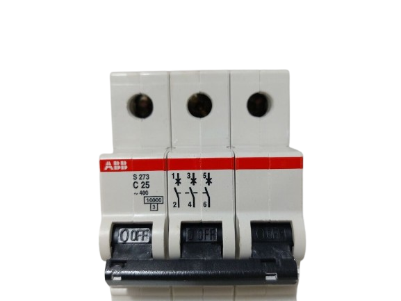 S273-C25 ABB ABB - S273C25 MCB 25A 3P CIRCUIT BREAKER