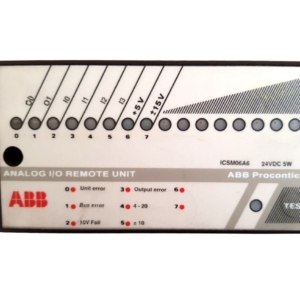 ICSA04B5 ABB - FPR3341501R0046 ANALOG I/O REMOTE UNIT, 24 VDC, 5W