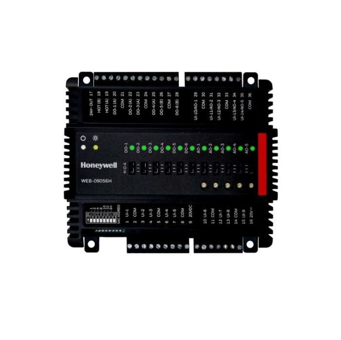 WEB-O9056H Honeywell CIPer30 Large Expansion IO Module, 20 IO, 9 UI 5 AO/UI 6 DO, Can Be Directly Connected To Controller Or Remotely Mounted Up To 100 ft. Away.