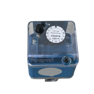 C6097B-1051 Honeywell PRESSURE SWITCH, 120/240 VAC, 1.5-7 PSI, 1/4IN NPT, MANUAL RESET