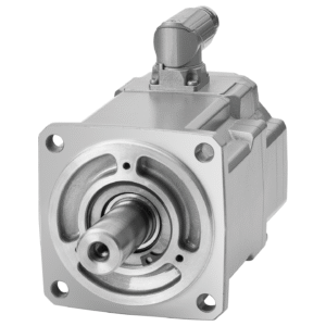 1FK2104-6AF00-0MA0 Siemens SIMOTICS S-1FK2 HD Servo motor M0=3.2 Nm PN = 1 kW at nN=3000 rpm (380-480 V) PN = 0.5 kW at nN=1500 rpm (200-240 V) Degree of protection IP64 Cylindrical shaft D19x40 mm Absolute encoder 22-bit + 12-bit Multi-turn (encoder AM22DQC) With OCC interface Connector size M17, rotatable