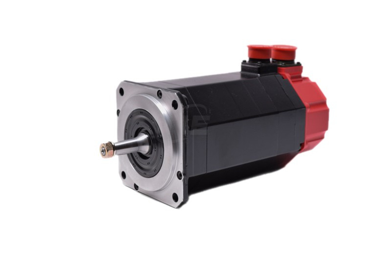 A06B-0126-B075 Fanuc SERVO MOTOR, AC SERVO, AC SERVO MOTOR AC6/2000 A64 PULSE, AC MOTOR MODEL AC6/2000, TAPERED SHAFT, 0.6 KW, 210 V AC, 3.5 A, 6 NM, CNC