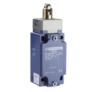 XCKJ40513H29 Telemecanique Limit switch, XC Standard, XCKJ, steel roller lever, 2 steps, 2xC/O snap M20