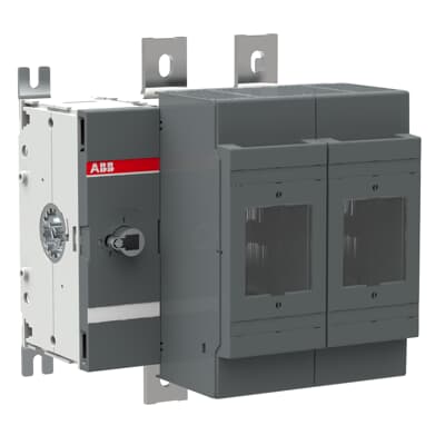 1SCA106144R1001 ABB - OS630D02 Switch Fuses,Front Operated,2-pole,02 (Left Side),DIN,3,Handle and shaft not included,