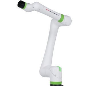 CRX-10iA/L Fanuc Collaborative Robot. The CRX-10iA/L is a larger medium cobot by Fanuc in their CRX series with a payload of 10kg and reach 1249mm. Its lightweight and compact design makes it a good fit for automating manufacturing tasks such as machine tending, packaging, assembling, dispensing and pick & place, while ensuring a safe collaboration between humans and machines.