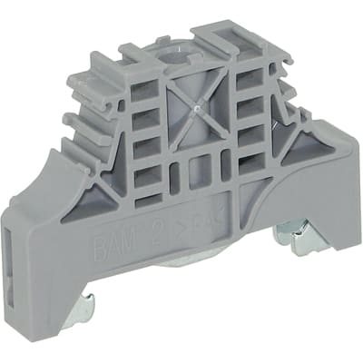 1SNA115129R1400 TE Connectivity TE Connectivity 1SNA206351R1600 End Stop; Term Blk; DIN Rail; Gray; BAM2