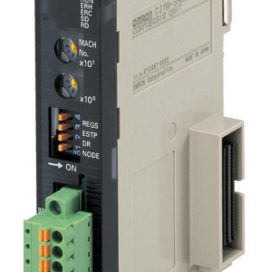 CJ1W-SRM21 Omron CompoBus/S Master module, remote I/O communications, 128 - 256 I/O points, 40 mountable units, variable 1 or 2 allocation, 8 addresses per node, 32 connectable slaves