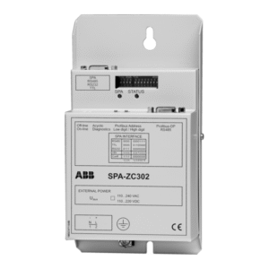 SPA-ZC 302-BA ABB ABB MV - SPA-ZC 302-BA INTERFACE MODULE, 110V-240VAC/DC AUXILIARY VOLTAGE, INCLUDES CONNECTING CABLE
