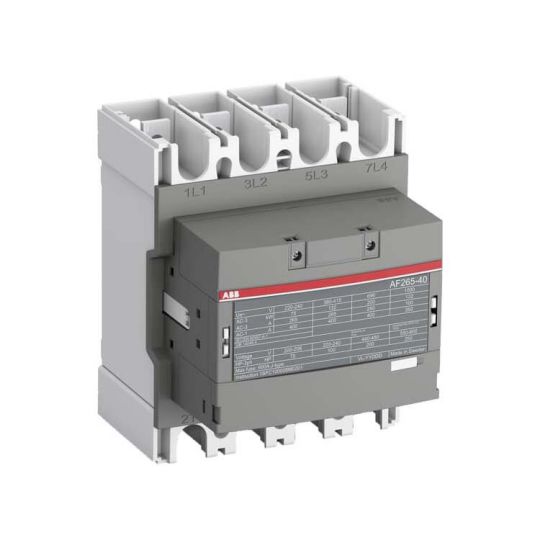 1SFL427102R1211 ABB - AF116-40-11B-12 A 3-phase Contactor suitable for various applications such as Motor starting, Isolation, By-pass and Distribution application up to max 690 V. Operated with wide control voltage range 48-130 V, 50/60 Hz and DC