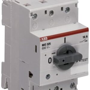 1SAM160000R1014 ABB - MO325-25 MO325-25 Manual Motor Starter Magnetic Only. The MO325-25 manual motor starter magnetic only is a 54 mm width device with a rated operational current of Ie = 25.0 A.