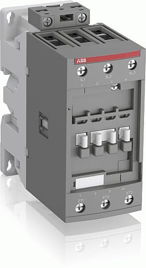 1SBL347001R1400 ABB - AF40-30-00-14 AF40-30-00-14 250-500V50/60HZ-DC Contactor. The AF40-30-00-14 is a 3 pole - 690 V IEC or 600 UL contactor with screw terminals, controlling motors up to 18.5 kW / 400 V AC (AC-3) or 30 hp / 480 V UL and switching power circuits up to 70 A (AC-1) or 60 A UL general use.