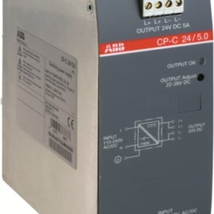 1SVR427024R0000 ABB - CP-C 24/5.0 CP-C24 / 5.0 single-phase switching power supply Inputs 85-264V c.a. / 100-350V c.c., exit 22..28V c.c. 5A