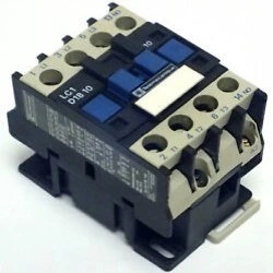 LC1-D1810-M5 Telemecanique CONTACTOR, 18 AMP, 3 POLE, 220 VAC, 50 HZ, W/1-NO AUX