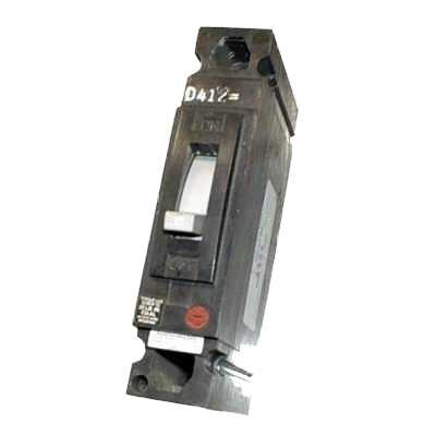 THED114015 General Electric Industrial Electrical Thermal Magnetic Molded Case Hi-Break Circuit Breaker; 15 Amp; 480 Volt; 1 Pole