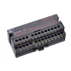 AJ65SBTB1-16T Mitsubishi Remote DC digital output unit - for cabinet installation - Mitsubishi Electric (MELSEC-A series) - 16I/O [16DO (16 x digital outputs (24Vdc; Sink; with output protection))] - with screw-clamp term. connections - with CC-Link communication capability