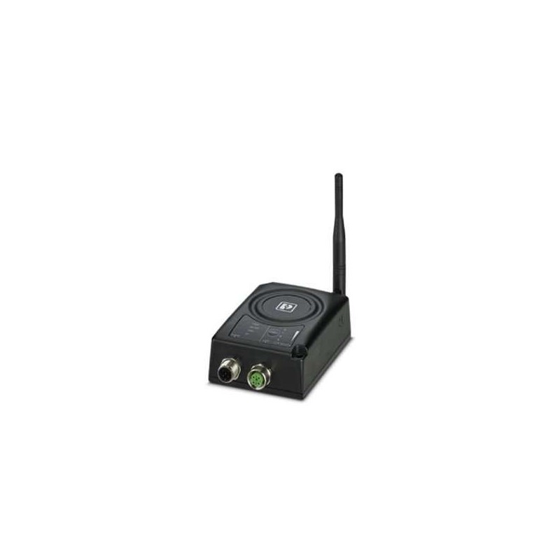 1005957 Phoenix Contact - FL EPA 2 RSMA Combined Ethernet wireless module with Bluetooth and Wi-Fi, exchangeable omni antenna included, Wi-Fi: AP and client, 2.4 and 5 GHz, Bluetooth: 2.1+EDR/4.0, PAN up to 7 connections, IP65, 9 ... 30 V DC, M12 connection, WEB, AT commands and mode button