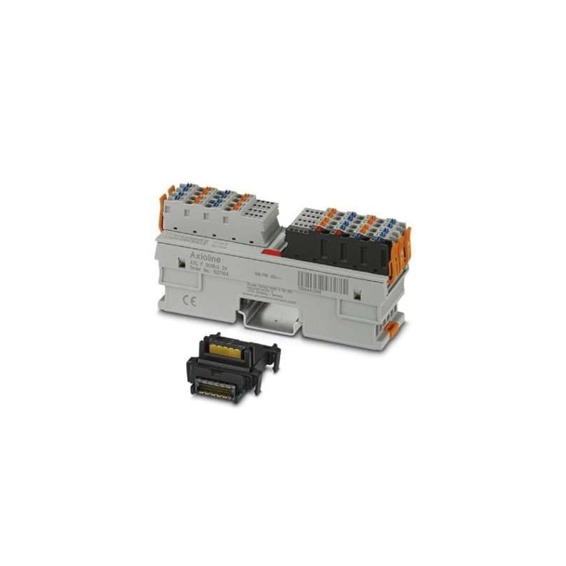 1027904 Phoenix Contact - AXL F DO16/2 2H Axioline F, Digital output module, Digital outputs: 16, 24 V DC, 500 mA, connection method: 2-wire, transmission speed in the local bus: 100 Mbps, degree of protection: IP20, including bus base module and Axioline F connectors