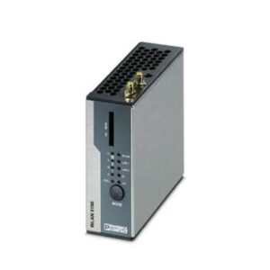 1043201 Phoenix Contact - FL WLAN 5111 WLAN access point for USA/Canada (FCC/IC), client, WLAN 802.11 a, b, g, n, frequency: 2.4 GHz, 5 GHz, IP20, connections: COMBICON for 10 ... 36 V DC, 2x RJ45 for LAN, central cluster management, WBM, 2 antennas (MIMO), 802.11i: WPA2, WPA-PSK, TKIP, AES