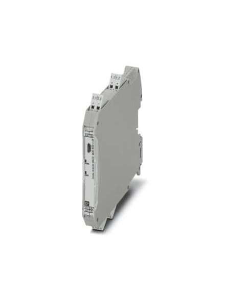 1050201 Phoenix Contact - Temperature measuring transducer - MACX MCR-RTD-I-SP Temperature transducer, converts signals from resistance temperature detectors and resistors into analog 0/4 - 20 mA signals. Freely programmable, Push-in connection, SIL, 3-way electrical isolation, standard configuration.